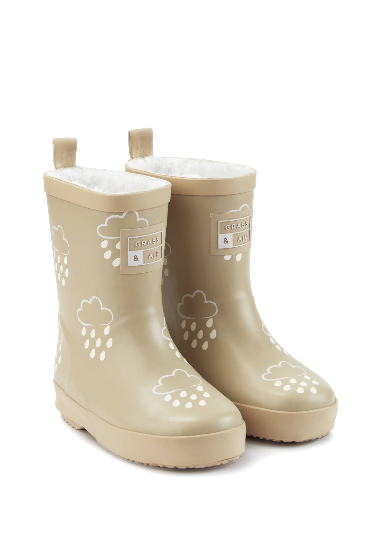 Stone Colour-Changing Kids Winter Wellies